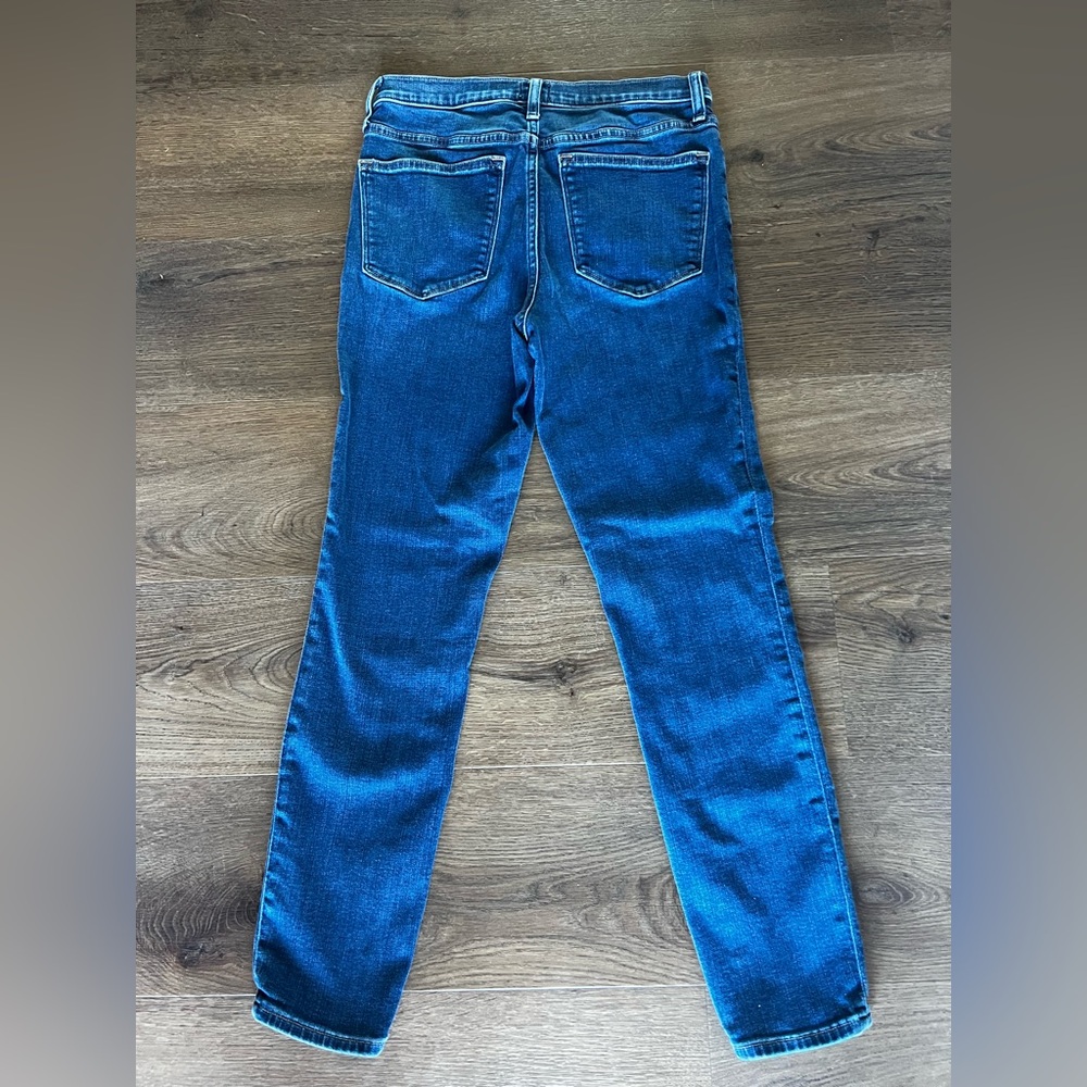 J. Crew Women's 9 inch Mid Rise Skinny Denim Blue Jeans size 27 - Picture 5 of 7